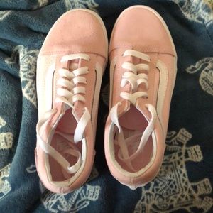 NWOT NEVER WORN Vans Kids Size 2 Baby Pink